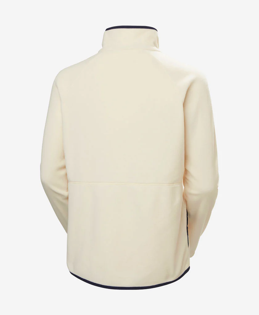 W RIG FLEECE 1/2 ZIP, 035 Cream - Image 6