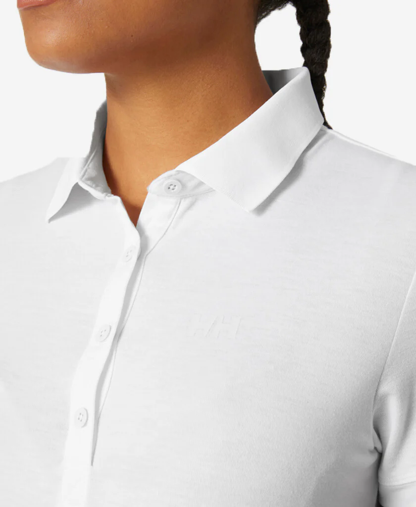 WOMENS SIREN POLO, White - Image 2