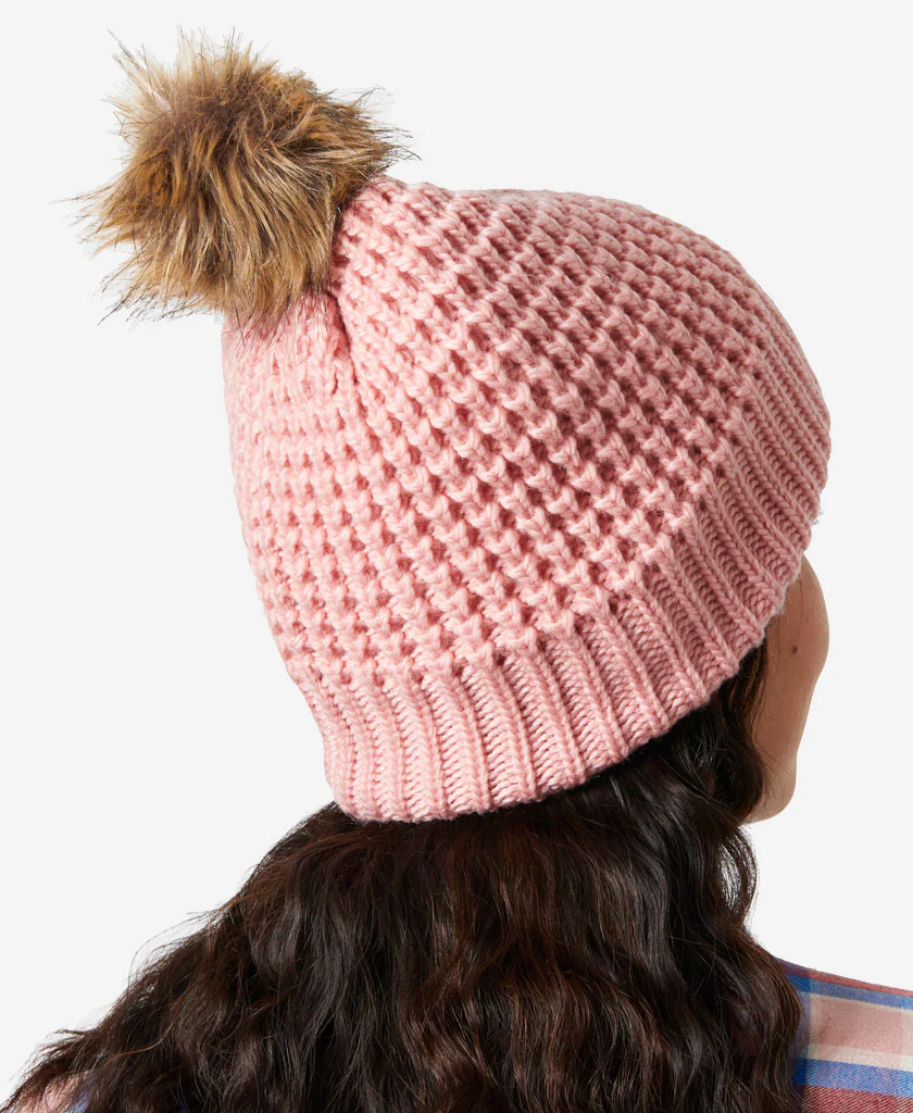 W SNOWFALL BEANIE, Pink Salt - Image 3