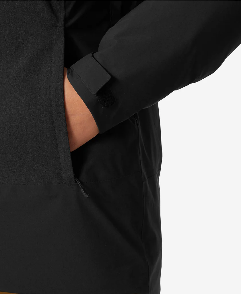 W SNOWPLAY LONG INS JACKET, Black - Image 6